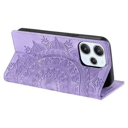 Wallet Luxury Phone Case For Xiaomi Redmi 9A 9C NFC Note 9S 9 Pro Max Redmi9 Power 9T Leather Magnetic Flip Cover Totems Coque