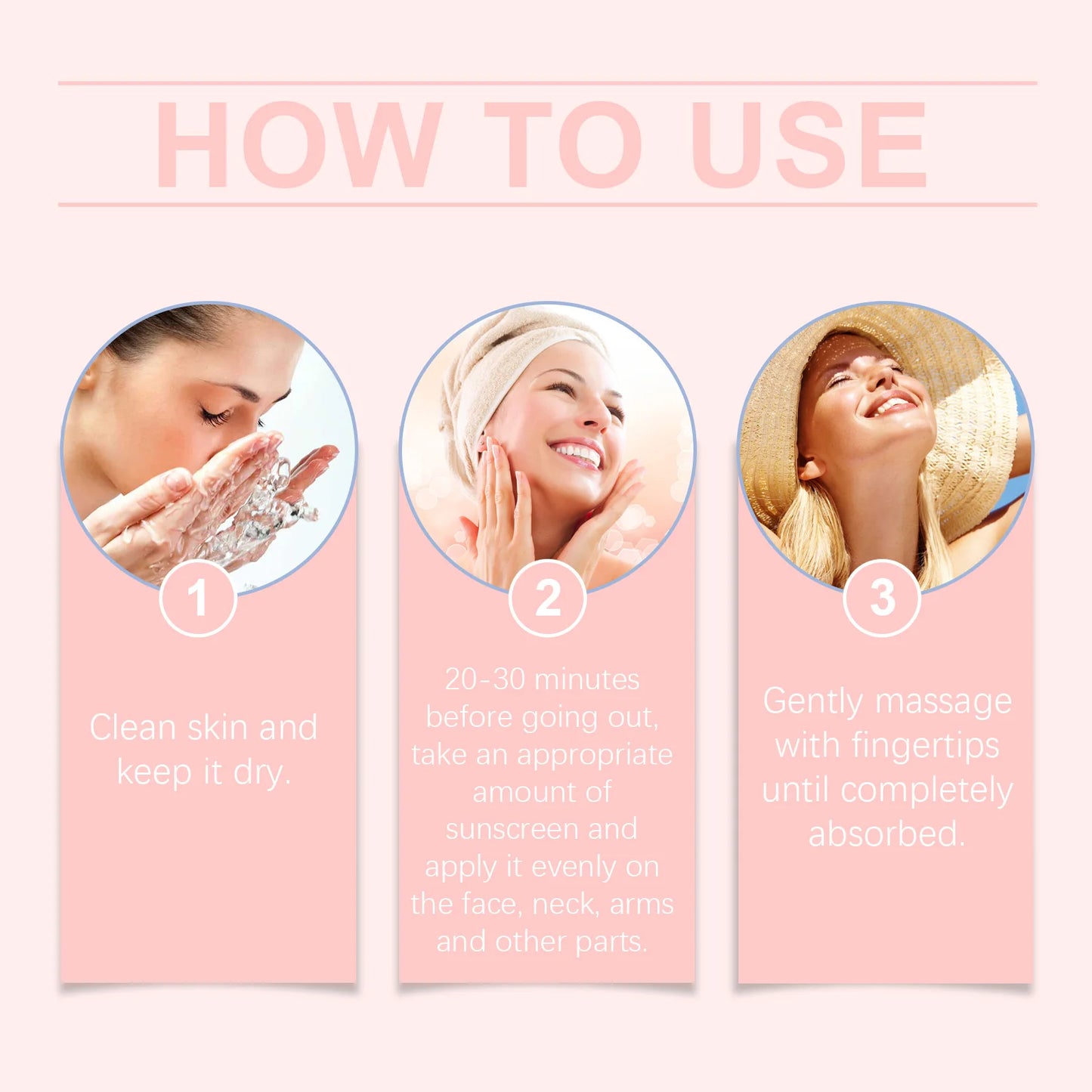 Hoygi SPF50 Sunscreen – Facial & Body Sun Cream Sunblock Lotion