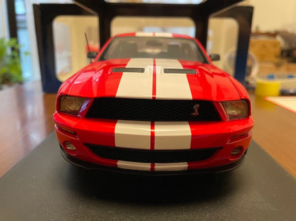 AUTOart 1:18 GT500 Shelby Concept Cobra Simulation Limited Edition All Open Alloy Metal Static Car Model Toy Gift