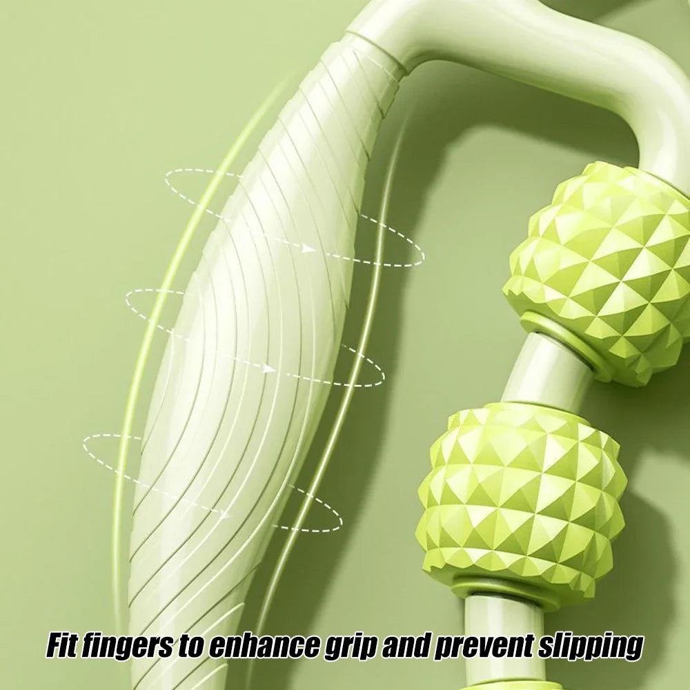 Trigger Point Roller Massager for Forearm, Elbow, Hand, Arm, and Leg Myofascial and Fascial Release, Deep Tissue Self Massage