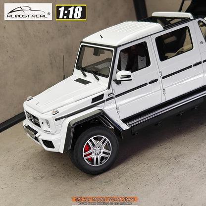 Almost Real diecast model 1:18 G 650 Landaulet G650 SUV car model alloy collection gift to friends and family
