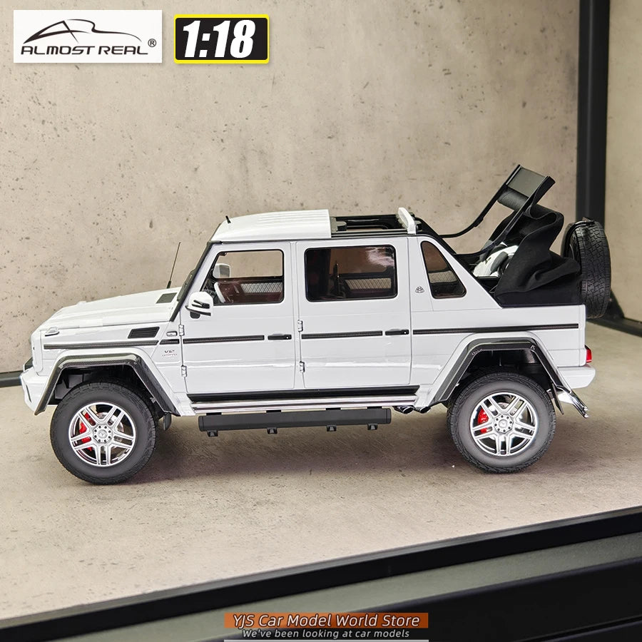 Almost Real diecast model 1:18 G 650 Landaulet G650 SUV car model alloy collection gift to friends and family