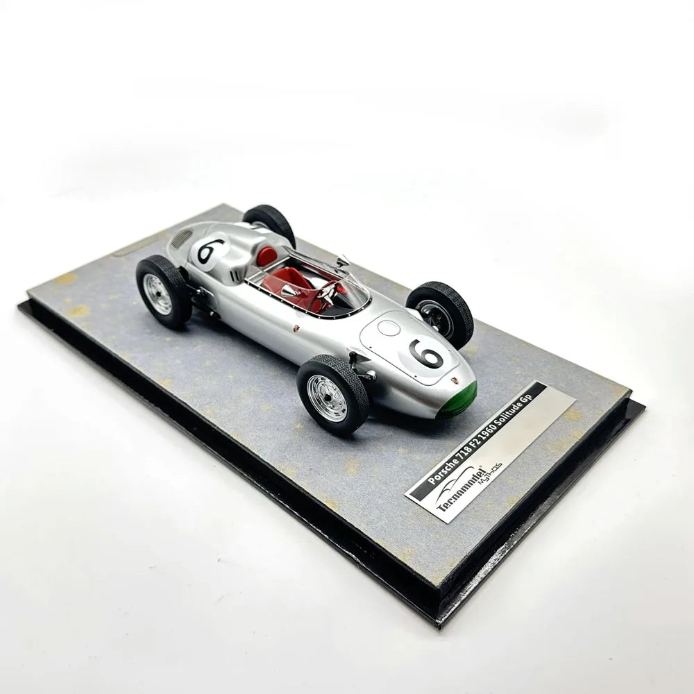 2 Color! 718 F2 1960 Solitude GP #6 1/18 Scale Resin Model Car Birthday Collection Gift Toy Scene Matching New in Box