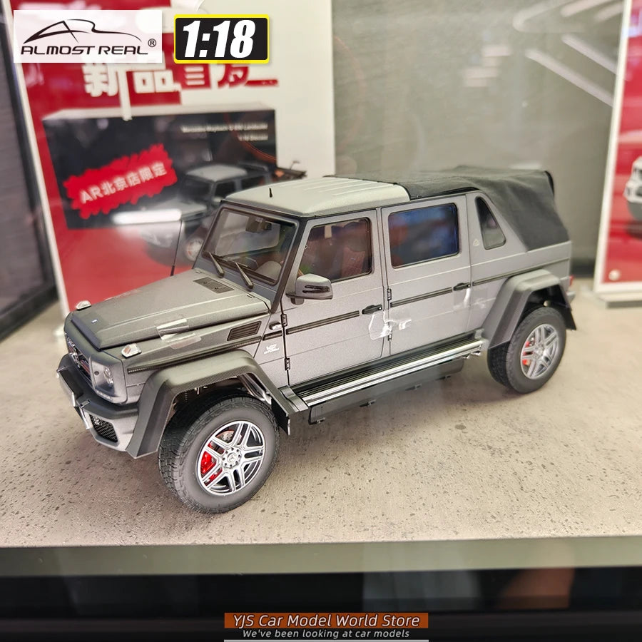 Almost Real diecast model 1:18 G 650 Landaulet G650 SUV car model alloy collection gift to friends and family