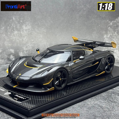 Frontiart FA 1:18 Jesko  Car Model Collection Sports car static decoration holiday gift