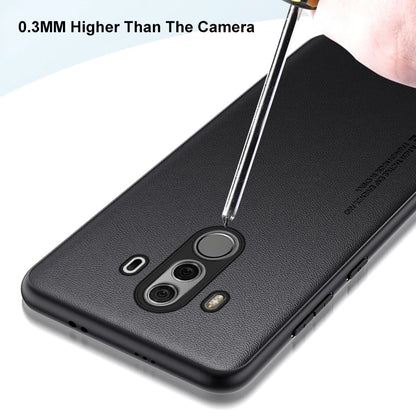 Luxury PU Leather Case For Huawei Mate 10 Pro 10Pro Back Cover Silicone Full Protection Phone Case For Huawei Mate 9 Mate9
