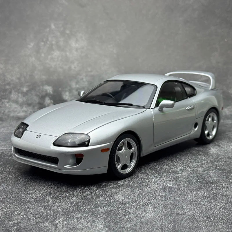 WHELART Diecast model 1/18  Ty SUPRA A80 Metal Car model Static display collection holiday gifts