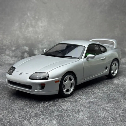 WHELART Diecast model 1/18  Ty SUPRA A80 Metal Car model Static display collection holiday gifts