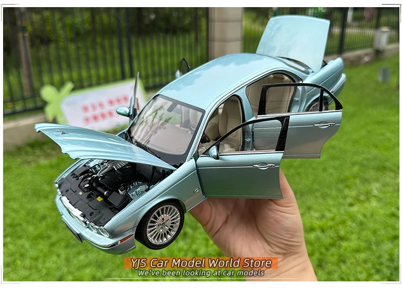 Almost Real AR 1/18 Jaguar XJ6 X350 Car models give gifts to friends Adult toys Birthday gifts to friends Company show metal