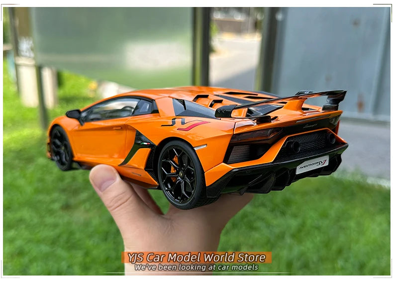 AUTOART 1/18 Lamborghini Aventador SVJ Car Model