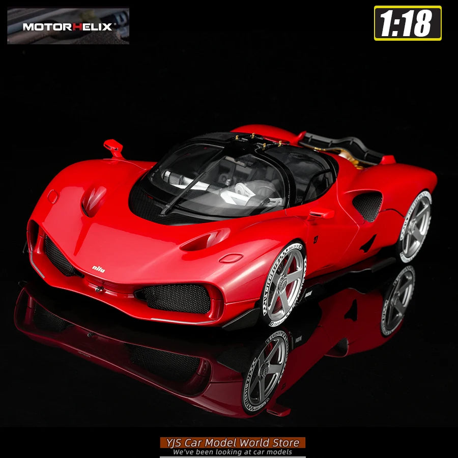Motorhelix MH  1:18  Nilu  Car model Sports  Static model Birthday present