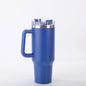 Personalized 40oz Customized Thermos Cups/Handle & Straw - Custom Name/Photo Insulated Stainless Steel Cup