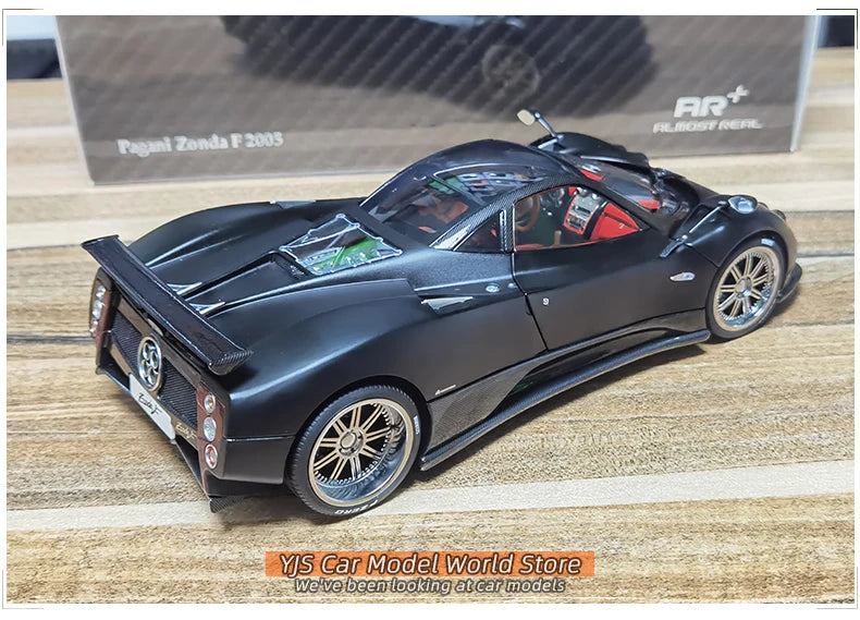 Almost Real 1:18 Pagani zonta Zonda F 2005 Geneva Motor Show car model alloy collection gift to friends and family