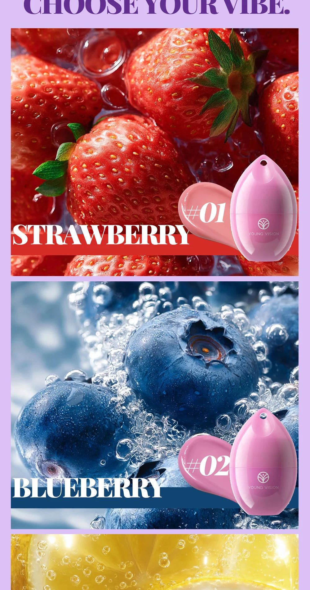 5-Color Lip Mask - Cherry & Strawberry Scented Jelly, Moisturizing Lip Care, Repair & Fade Lip Lines, For Lipitis Relief