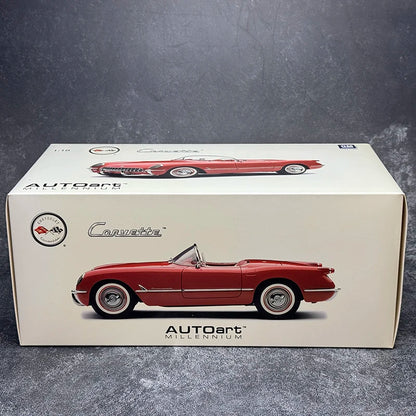 AUTOart diecast model 1/18 Corvette (1954) – Elvis Edition car model static display holiday gift collection