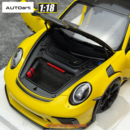 AUTOART 1/18 Porsche 911 (991.2) GT3 RS Weissach Package Car model  Send to a friend  Personal collection Static ornament