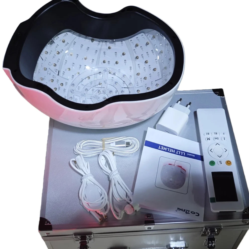 Anti Hair Loss & Scalp Care Hat, 6750mW High Power Light Therapy Cap, 210 LED 90 Laser 650/660nm for Fast Hair Growth Regrowth