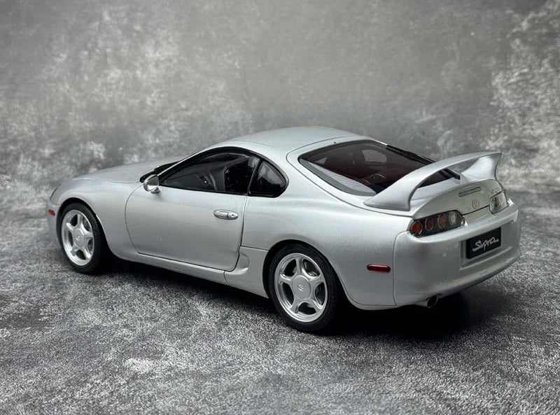 WHELART Diecast model 1/18  Ty SUPRA A80 Metal Car model Static display collection holiday gifts
