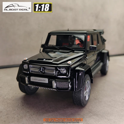 Almost Real diecast model 1:18 G 650 Landaulet G650 SUV car model alloy collection gift to friends and family