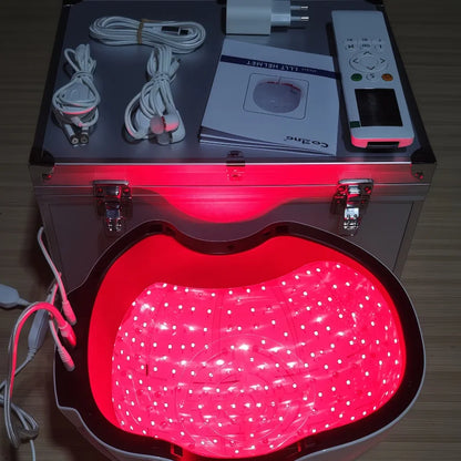 Anti Hair Loss & Scalp Care Hat, 6750mW High Power Light Therapy Cap, 210 LED 90 Laser 650/660nm for Fast Hair Growth Regrowth