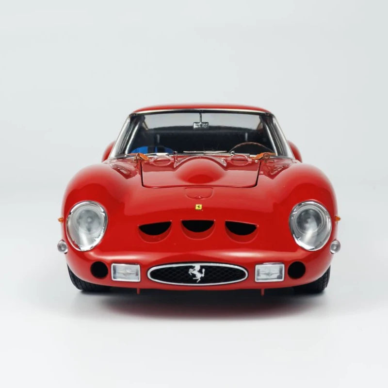 Ferrari 250 GTO 1961 Vintage Car Replica Alloy Model with Fully Openable Doors Kyosho 1:18 Die-Cast Metal Scale Model Racing Car Adult Boys' Toy High-End Collectible Gift