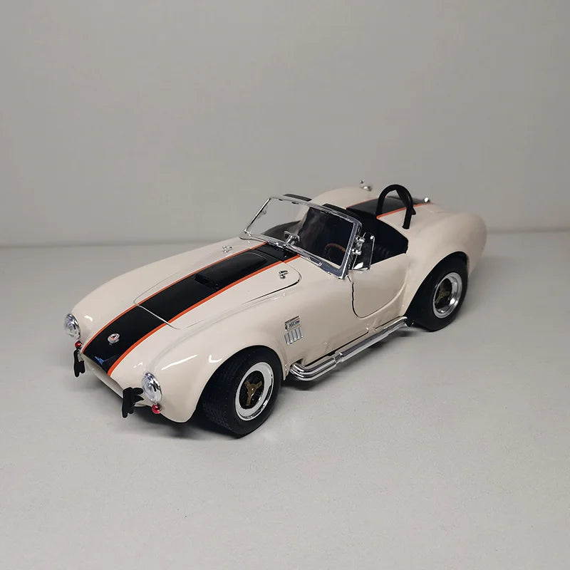 Luying 1:18 Scale Alloy 1964 Shelby Cobra 427S/C Miniature Toy Classic Car Simulation Diecast Model Souvenir Display Collection