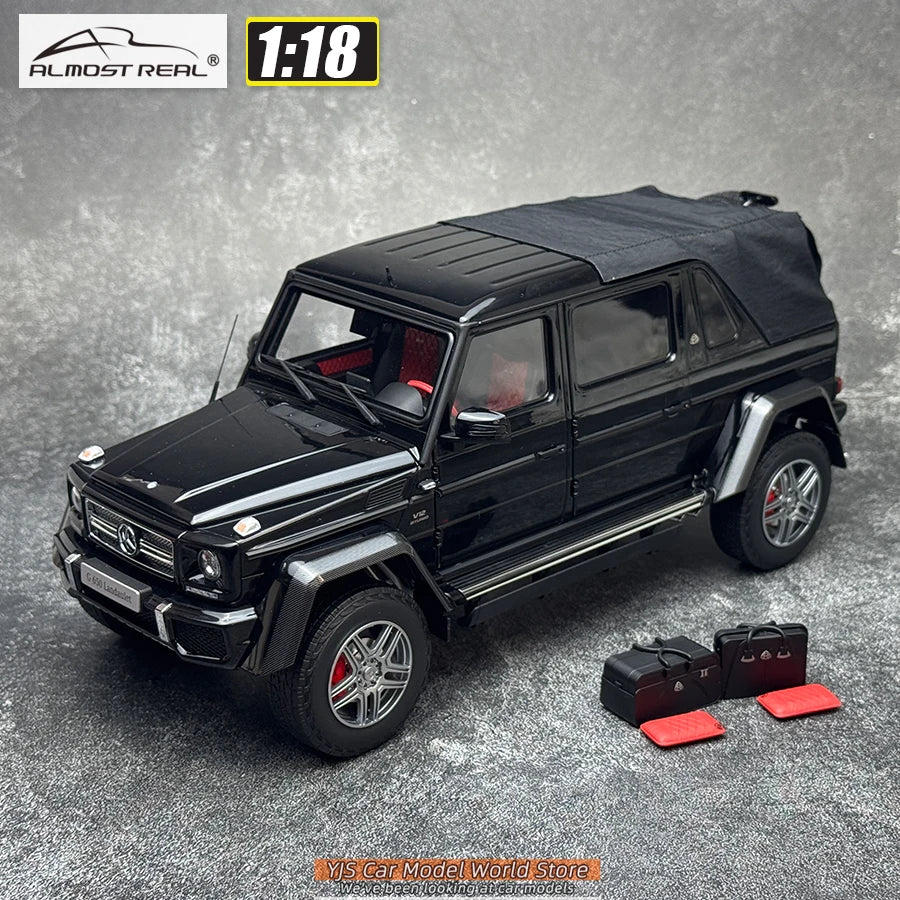 Almost Real diecast model 1:18 G 650 Landaulet G650 SUV car model alloy collection gift to friends and family