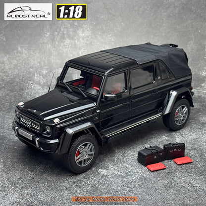 Almost Real diecast model 1:18 G 650 Landaulet G650 SUV car model alloy collection gift to friends and family