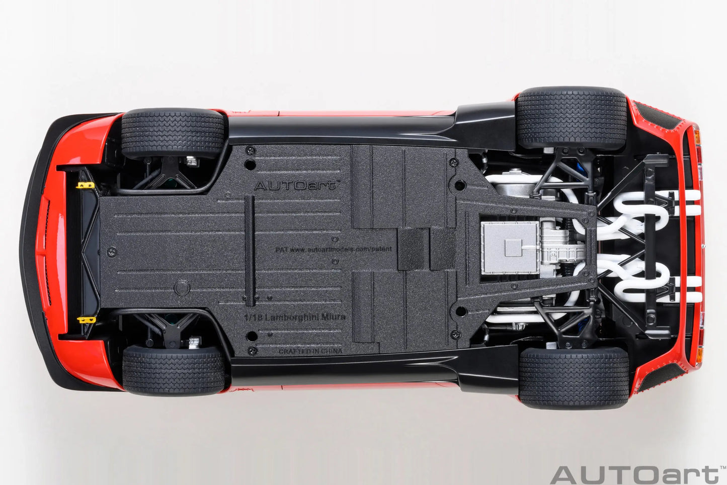 AUTOart 1:18 SCALE  Lamborghini MIURA SVR "JOTA" Car model Static ornament Collect Holiday gift