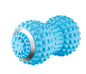 Vibration electric yoga ball three block adjustable intensity massage wheel body massager deep massage ball