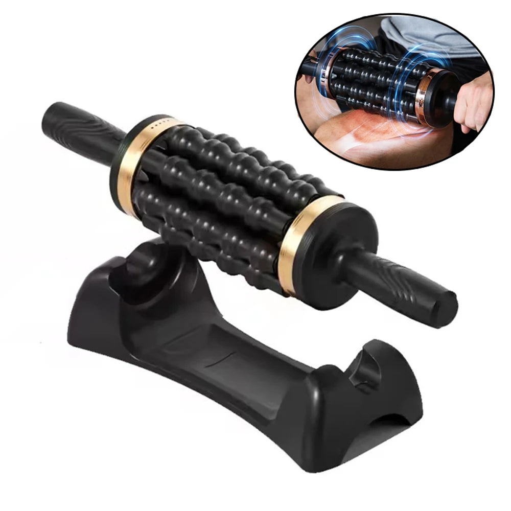 Hand Held Massager Relax Stress Massager for Muscle Rolling Percussive Massager Powered Muscle Roller Massager Whole Body Relax