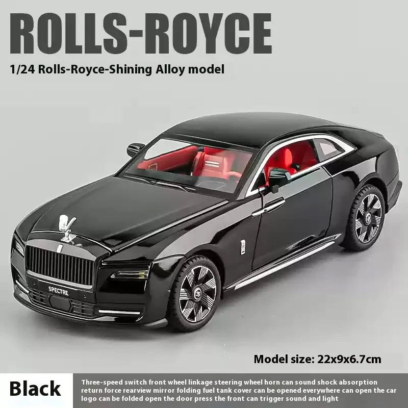 Rolls-Royce Shining 1:24 Alloy Model Toy Vehicle, Best Collection for Vehicle Enthusiasts, Gifts