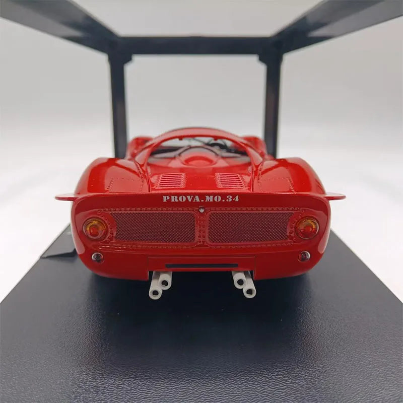 F 330 P3 4.0L V12 Scale1:18 Two-door Coupe Simulation Alloy Car Model Display Collectible Toy Gift Souvenir Decration