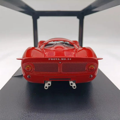F 330 P3 4.0L V12 Scale1:18 Two-door Coupe Simulation Alloy Car Model Display Collectible Toy Gift Souvenir Decration
