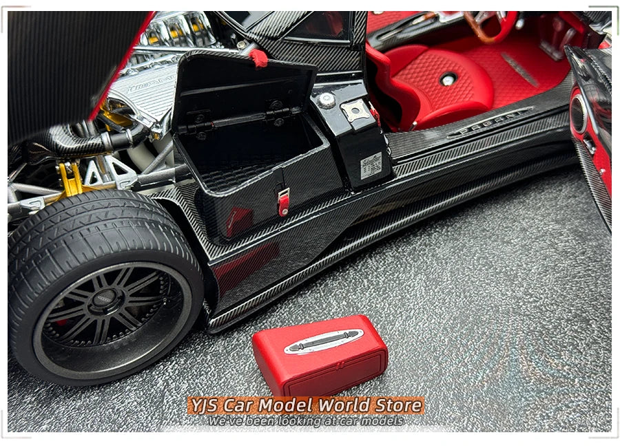 Almost Real 1:18 Pagani zonta Zonda F 2005 Geneva Motor Show car model alloy collection gift to friends and family