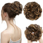 Synthetic Messy Hair Bun Extensions Big Curly Elastic Hair Scrunchies Hairpieces Chignon Donut Updo Hair Pieces for Women