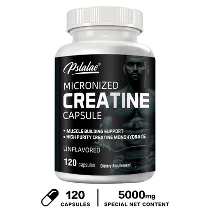Creatine Monohydrate Energy Performance Whey Proteins for Muscle Mass Workout Recovery Friendly Adult Nutritional Supplement