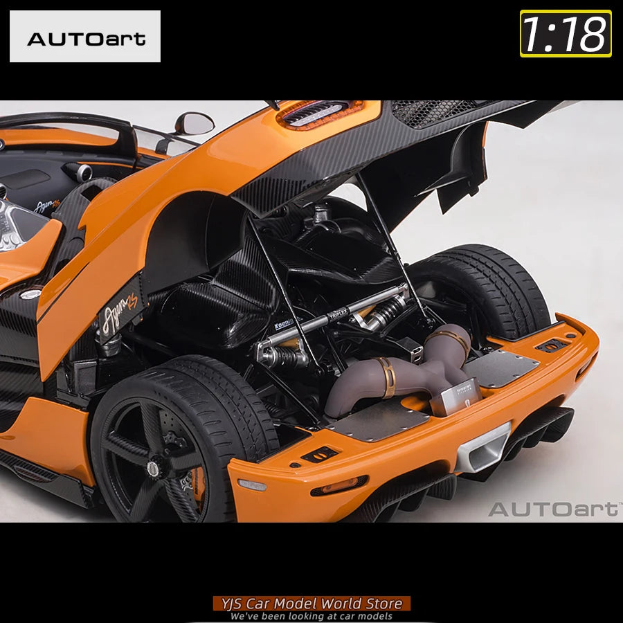Autoart model 1/18 Scale New KOENIGSEGG AGERA RS car model Static Decorative Items Gift Collection