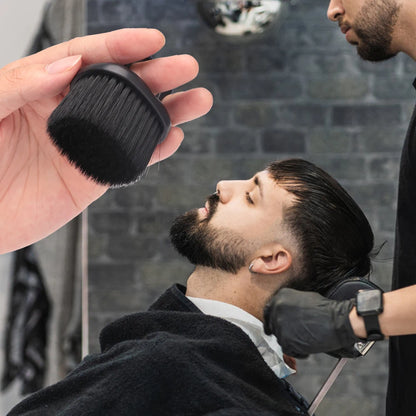 Hairdresser Finger Brush Barber Cutting Clean Hairbrush Neck Duster Brushes Professional Barbershop Styling Tools ﻿