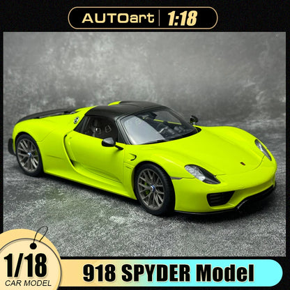 AUTOART  1/18 scale 918 SPYDER Model Car Martini Livery  display holiday gift