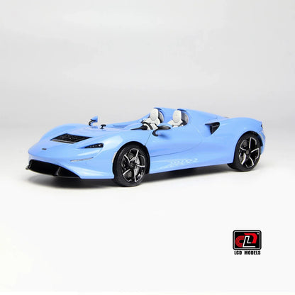 LCD Diecast car model 1:18 McLaren ELVA car model metal static display collection