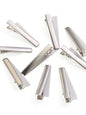 20-50PCS Hair Alligator Clips Metal Single Prong Duck Bill Hair Clips Flat Top with Teeth Curl Clips for Hair Accessories DIY