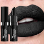 12Colors Matte Lipstick Black Green Sexy Red Velvet Lip Gloss Long Lasting Non-stick Women Lip Tint Make Up Facial Body Cosmetic