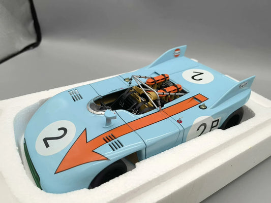 AUTOART 1/18 PORSCHE 908/03 #2 NÜRBURGRING 1971 Racing Car Model