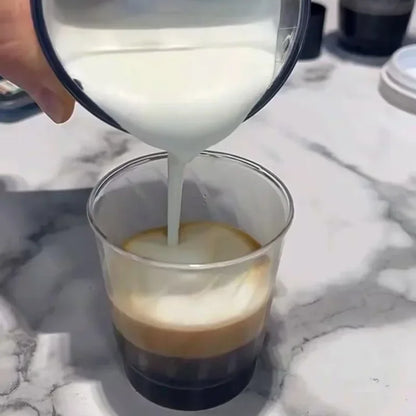 New mini Convenient Electric Milk Frother Self Milk Pulling Frother Cappuccino Stirrer Latte Coffee Hot & Cold Froth Maker