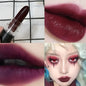 Nude Lipstick Matte Velvety Vampire Makeup Punk Black Lip Gloss Smooth Waterproof Lasting Durable Dark Paint Cosmetics -12 Colors