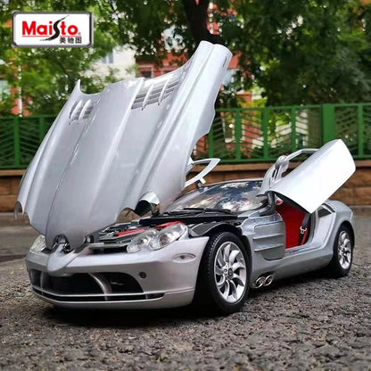 Mercedes-Benz SLR McLaren 1:18 Alloy Car Model Diecasts Metal Toy Sports Car Model Simulation Collection Gifts