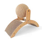 Natural Sisal Ball Arch Cat Scratcher Toy Corrugated Paper Cat Claw Grinding Board Self Playing Cat Toy For Indoor Cats