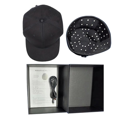 660nm 850nm Red Light Infrared Hair Therapy Hair Growth Cap for Hair Regrowth Anti Hair Loss Relax Scalp Care Hat Anti Hair 2026