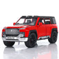 1/32 Alloy Model Cars BYD Look Up Off-road Vehicles Diecasts Model Toy 6 Doors Can Be Opened with Light Sound SUV for Gifts